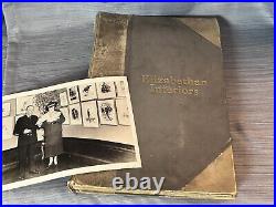 1927 Duveen Signed Elizabethan Interior Dec. Book & Photo Huntington Library Art