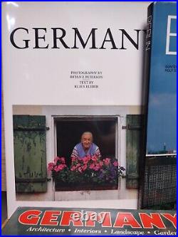 8 Coffee Table Germany Picture Books Berlin, West, Architecture, Landscapes, Art