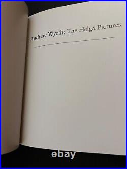 Andrew Wyeth, The Helga Pictures First Edition Book Art 1987 printed in Japan