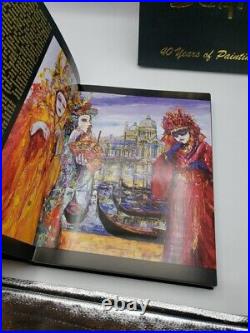 BOOK + ART DUAIV 40 Years Of Painting Picture Book SIGNED by Artist Hardcover