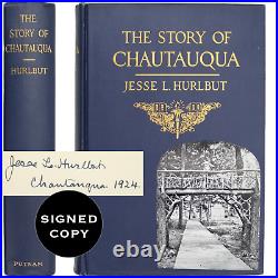 CHAUTAUQUA NY ARISTOCRACY 1921 SIGNED HISTORY BUILDINGS PHOTOS Daughters Clubs