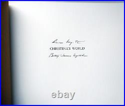 Christina's World Betsy James Wyeth Hardcover Jacket 1982 1st Edition Signed