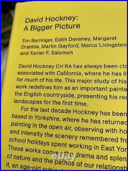 David Hockney A Bigger Picture 1st Edition Hardcover Dust Jacket Oversize