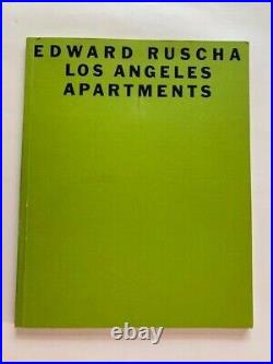 Edward Ruscha Los Angeles Apartments 1st. Ed. Exhibition Catalogue