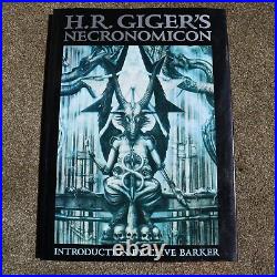 H. R. Giger's Necronomicon Hardcover 7th MORPHEUS printing 2001 EX COND