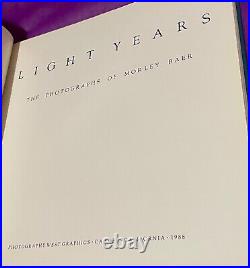 Light Years, The Photographs of Morley Baer / 1988 / First Edition / Hardcover