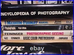 Lot Of 15 Photography Books Manual, Workshop, How To, Course, Encyclopedia & Etc