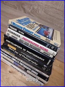 Lot Of 15 Photography Books Manual, Workshop, How To, Course, Encyclopedia & Etc