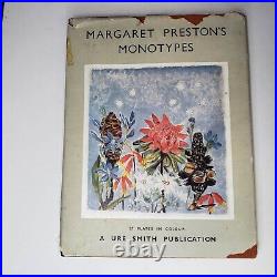 MARGARET PRESTON'S MONOTYPES Signed withDJ 1949 Australian Aboriginal Art Motifs