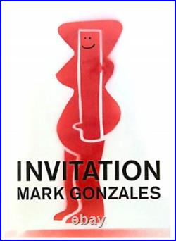 MARK GONZALES INVITATION Art works Illustarations Photo Book