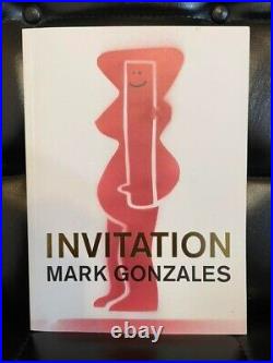 MARK GONZALES INVITATION Art works Illustarations Photo Book JAPAN USED