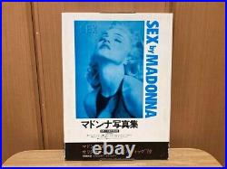 Madonna Sex Art Photo Book withOuterbox cover CD Set 1992 From Japan