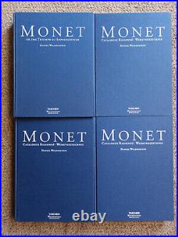 Monet Catalogue Raisonne Daniel Wildenstein Taschen Slipcase 4 Vol Box Set Good