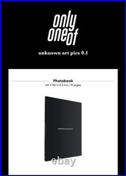OnlyOneOf Unknown Art Pics 0.1 Photo Book Sealed/Brand New with Photocards