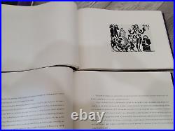 Pablo Picasso 347 1970 Hardcover 2 volumes worn slipcase PRINTS MINT Frameable