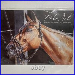 Polo Art The 2019 Polo Season, Art And Photos By Melinda Brewer. Sealed New