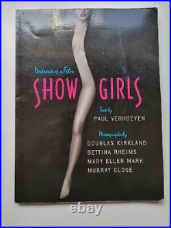 Showgirls Portrait of a Film, 1995 Movie Picture Book, P. Verhoeven, E. Berkley