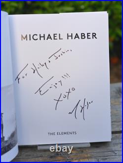 Signed Michael Haber The Elements Fine Art Photograph Book