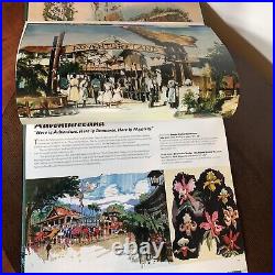 The Art of Disneyland First Edition by Jeff Kurtti HC DJ 2005 Fun Map Castle