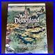 The-Art-of-Disneyland-by-Jeff-Kurtti-HC-DJ-2005-First-Edition-Fun-Map-Castle-01-bwgs