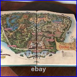 The Art of Disneyland by Jeff Kurtti HC DJ 2005 First Edition Fun Map Castle