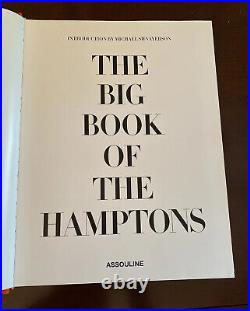 The Big Book of the Hamptons Assouline 2014 photos beach house estates