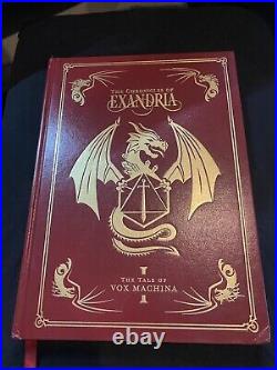 The Chronicles of Exandria Volume 1 The Tale Of Vox Machina (Deluxe Edition)