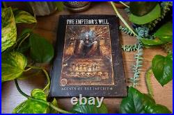 The Emperor's Will Artbook Agents of the Imperium HC Rare 9781849701136
