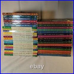 The Golden Book Ecyclopedia Natural Science Picture Atlas COMPLETE 38 Book Lot