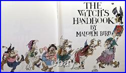 The Witch's Handbook by Malcolm Bird (Hardcover 1984) Rare Vintage Fiction